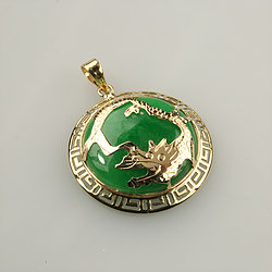 Greek-key-Disc-Cut-Dragon-Jade-pendant