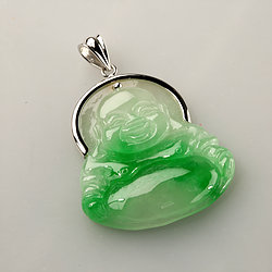 Jade Pendant: Green Jade Pendant - Jade Shop